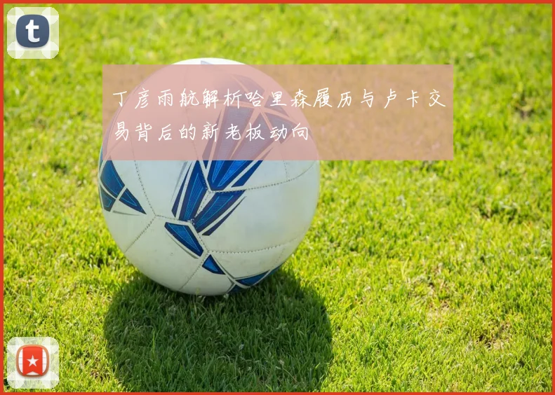 丁彦雨航解析哈里森履历与卢卡交易背后的新老板动向